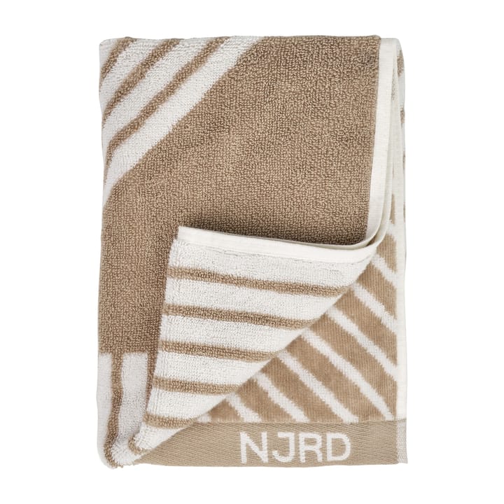 Stripes handduk 50x70 cm, Beige NJRD
