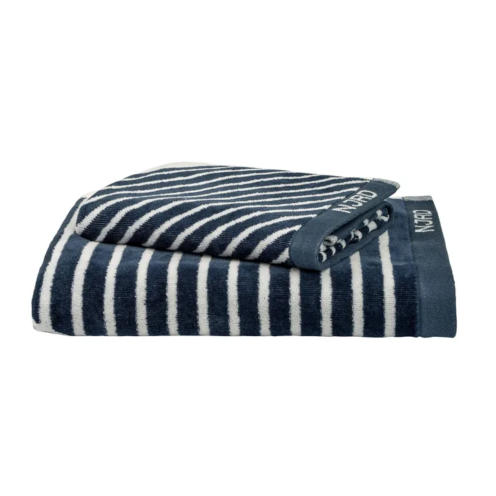 Stripes handduksset 4 delar - Blå - NJRD