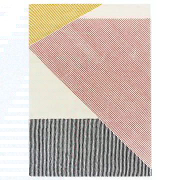Stripes ullmatta rosa - 200x300 cm - NJRD