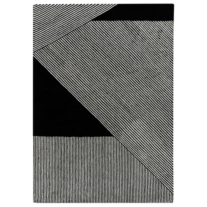 Stripes ullmatta svart - 200x300 cm - NJRD