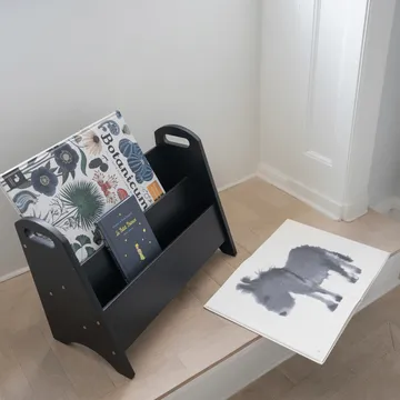Book holder bokhylla för barn - Svart - Nofred