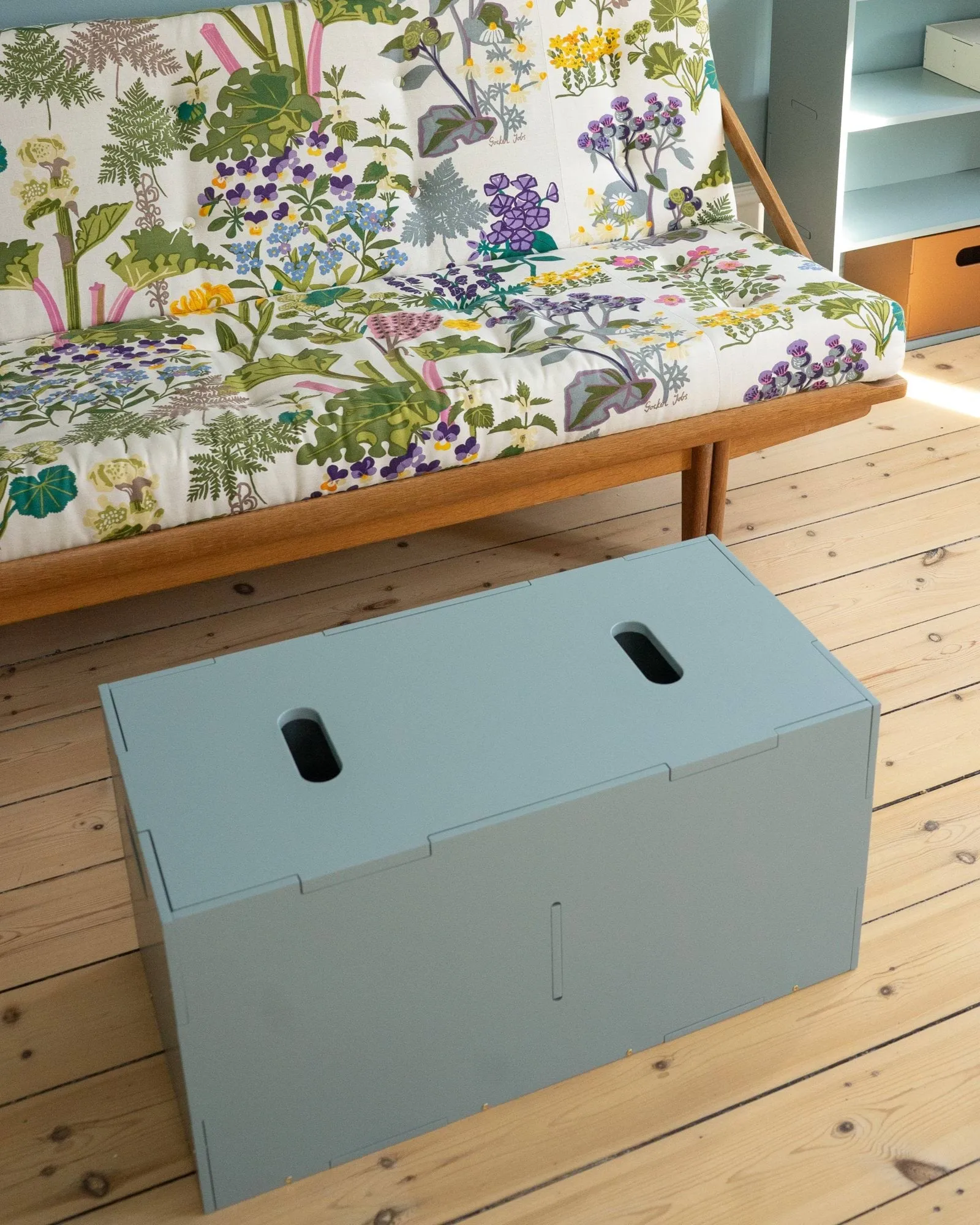 Cube Long förvaringslåda, Olivgrön Nofred