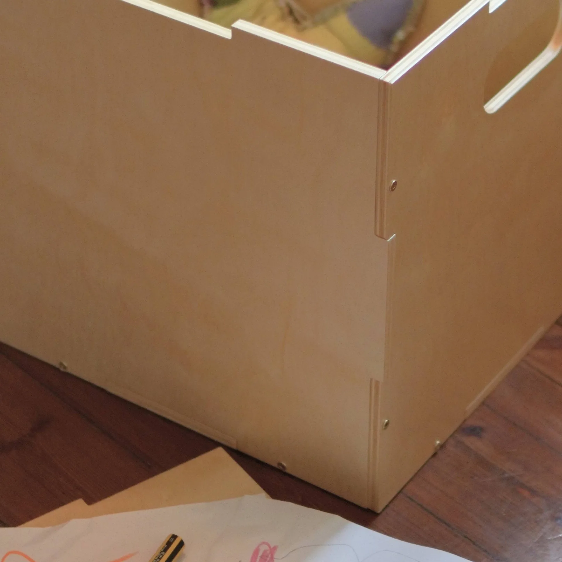 Cube Storage förvaringslåda, Björk Nofred