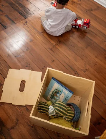 Cube Storage förvaringslåda - Björk - Nofred