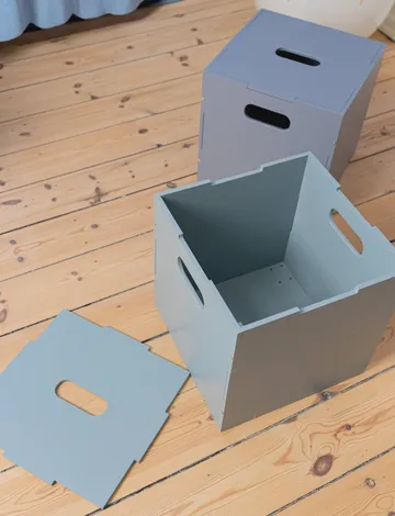 Cube Storage förvaringslåda - Olivgrön - Nofred
