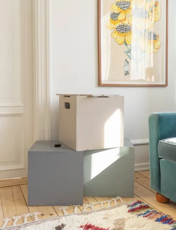 Cube Storage förvaringslåda - Olivgrön - Nofred