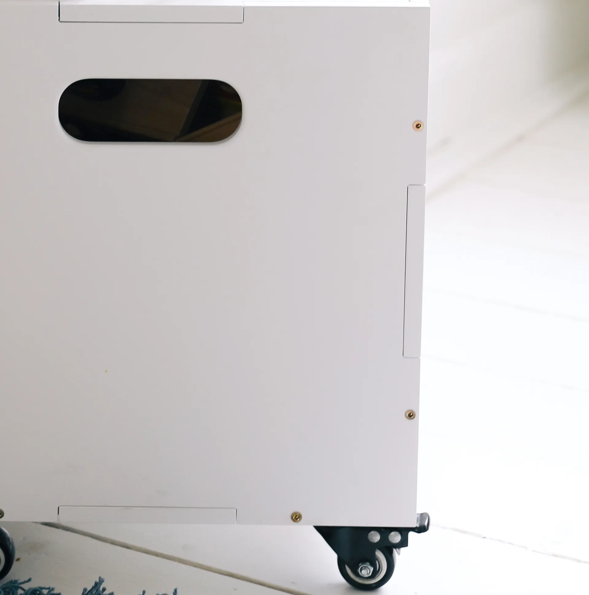 Cube Storage hjul till förvaringslåda 4-pack, Svart Nofred