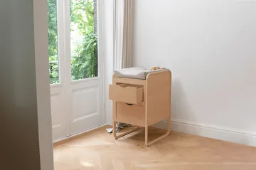 Form skötbord 65,4x56x95 cm - Ek - Nofred