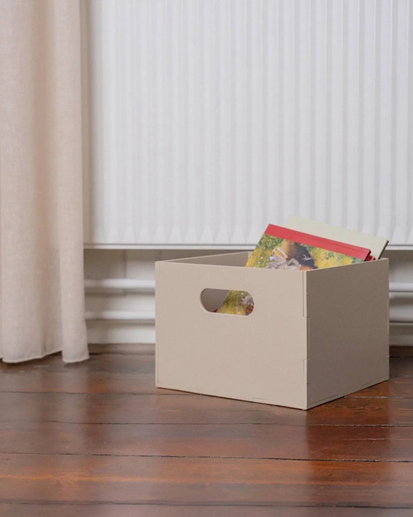 Kiddo Box förvaringslåda, Beige Nofred