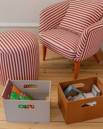 Kiddo Box förvaringslåda - Beige - Nofred