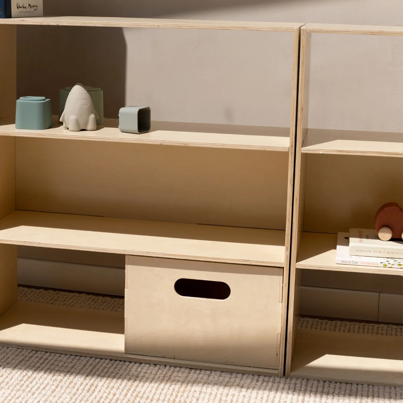 Kiddo Box förvaringslåda, Björk Nofred