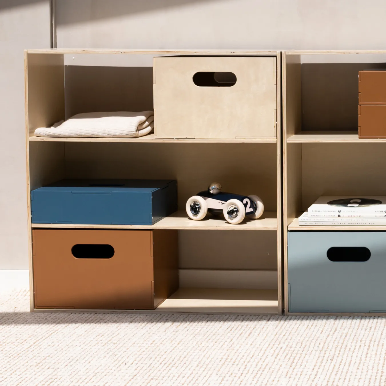 Kiddo Box förvaringslåda, Björk Nofred