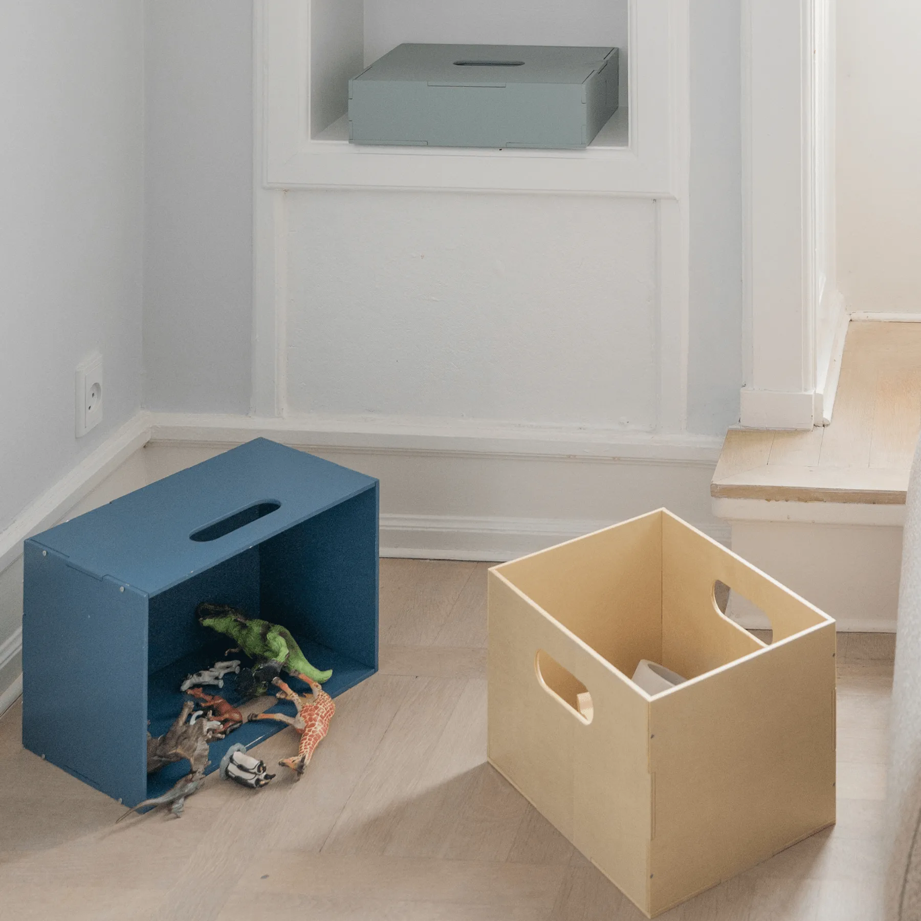 Kiddo Box förvaringslåda, Björk Nofred