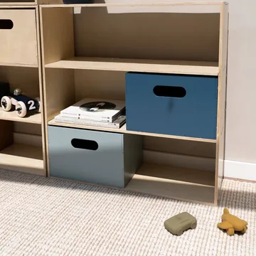 Kiddo Box förvaringslåda - Blå - Nofred