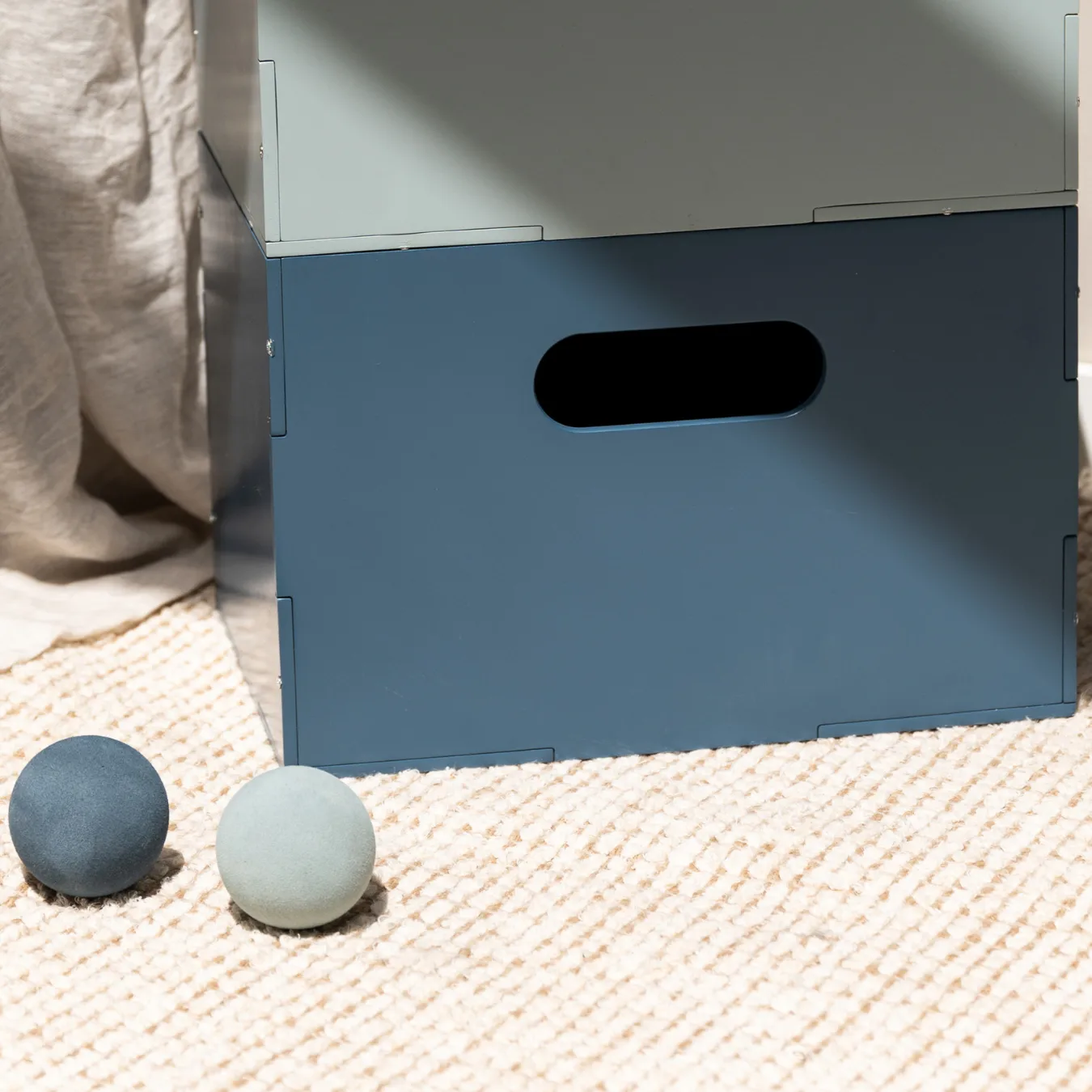 Kiddo Box förvaringslåda, Blå Nofred