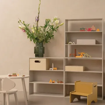 Kiddo Shelving barnhylla - Beige - Nofred