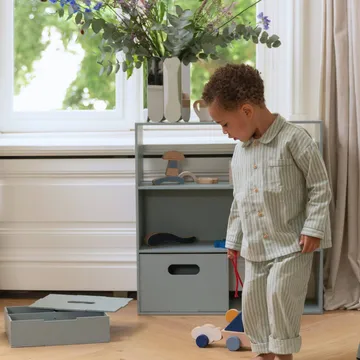 Kiddo Shelving barnhylla - Olivgrön - Nofred