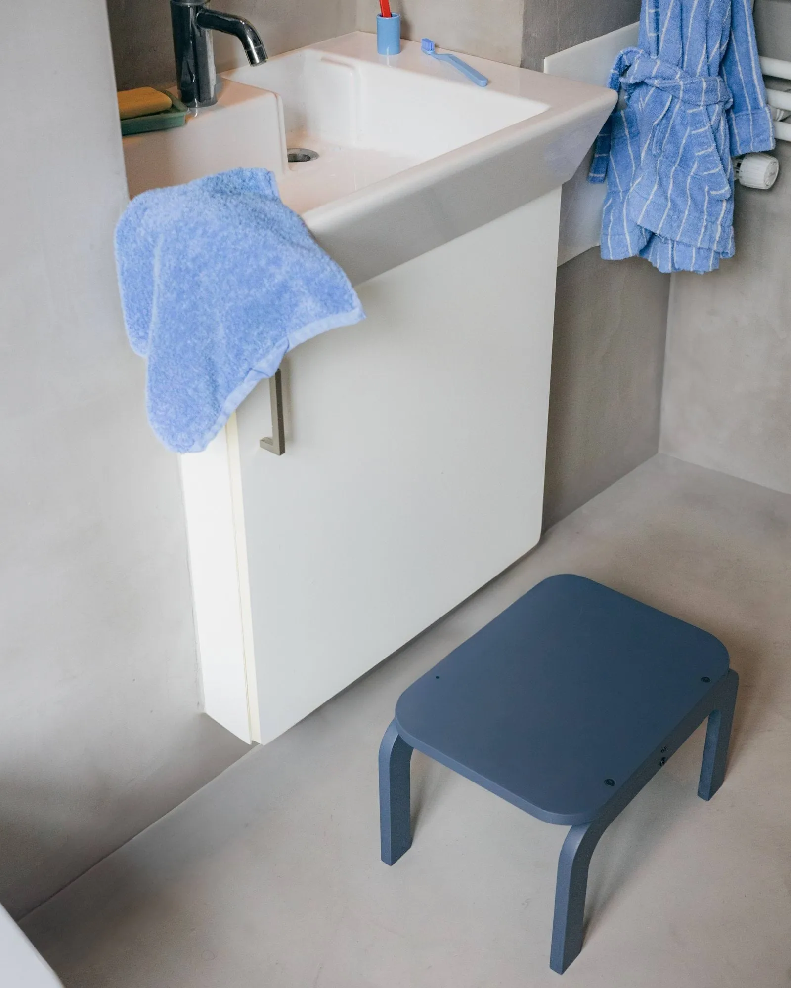 Kiddo Step Seat pall, Blue Nofred Kiddo Step Seat pall, Blue Nofred