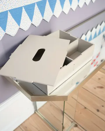 Kiddo Tool Box förvaringslåda - Beige - Nofred