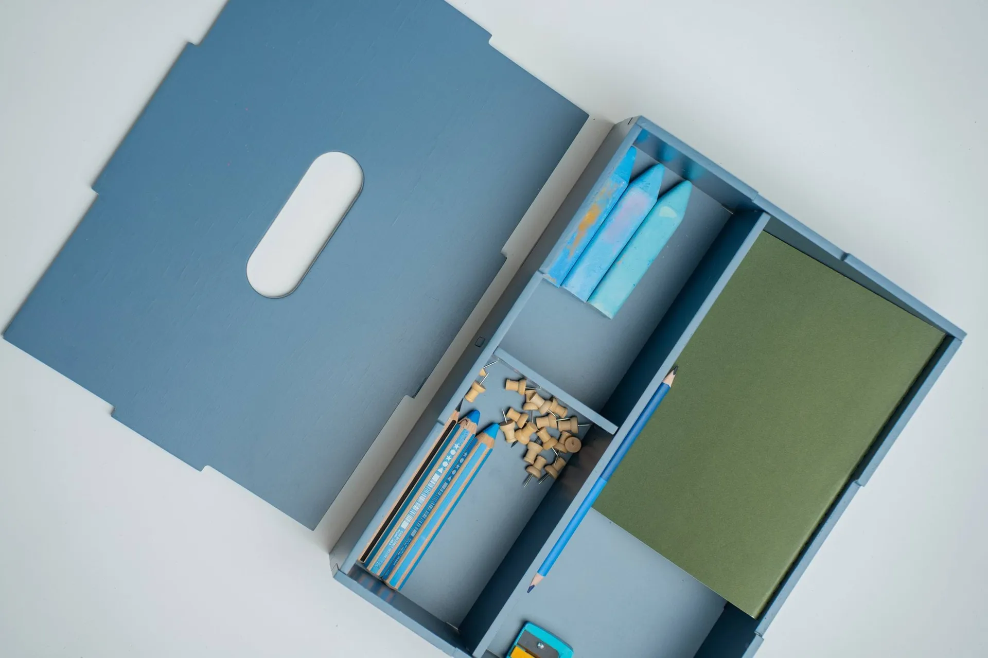 Kiddo Tool Box förvaringslåda, Blå Nofred
