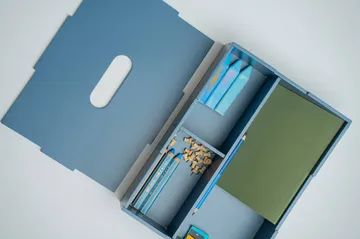 Kiddo Tool Box förvaringslåda - Blå - Nofred