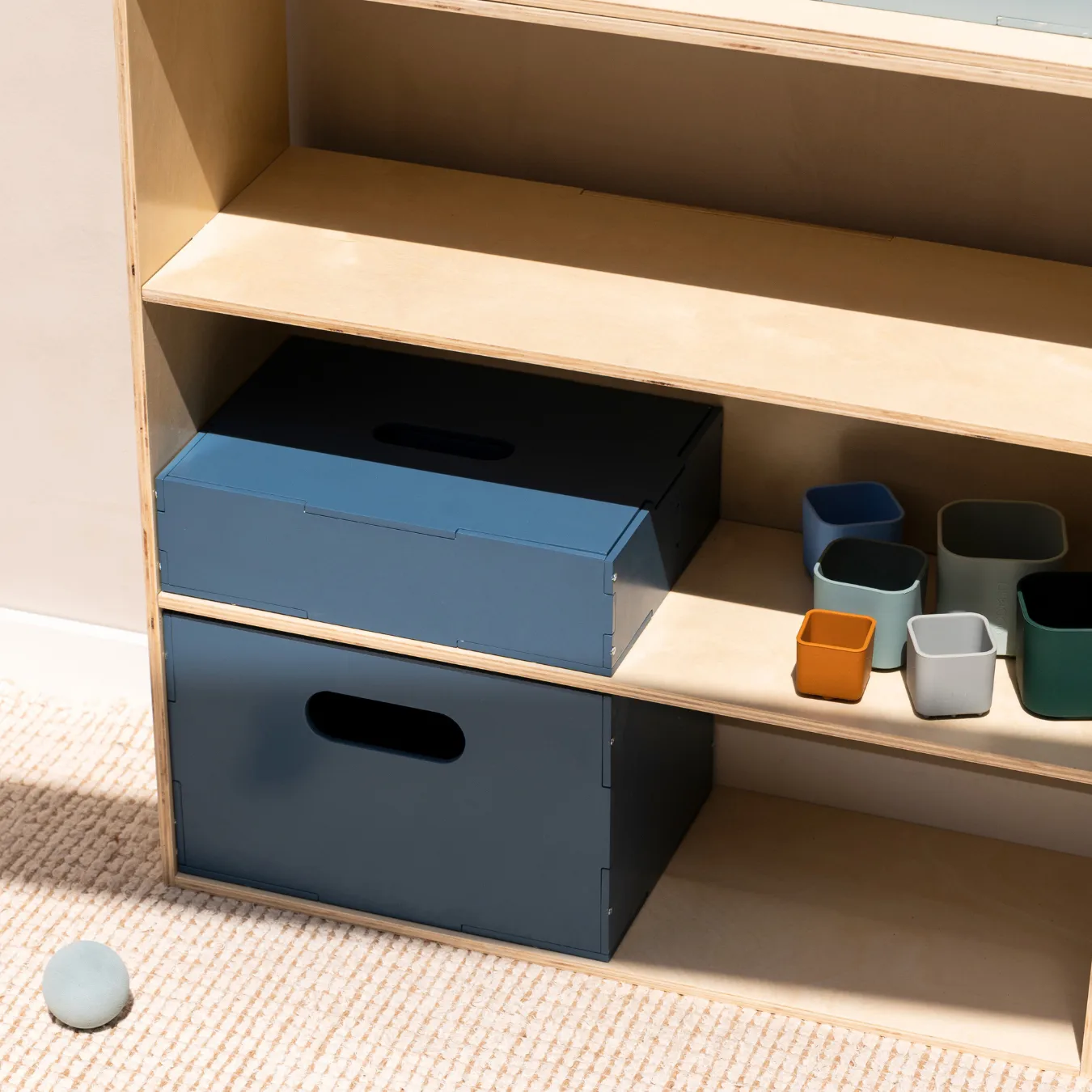 Kiddo Tool Box förvaringslåda, Blå Nofred