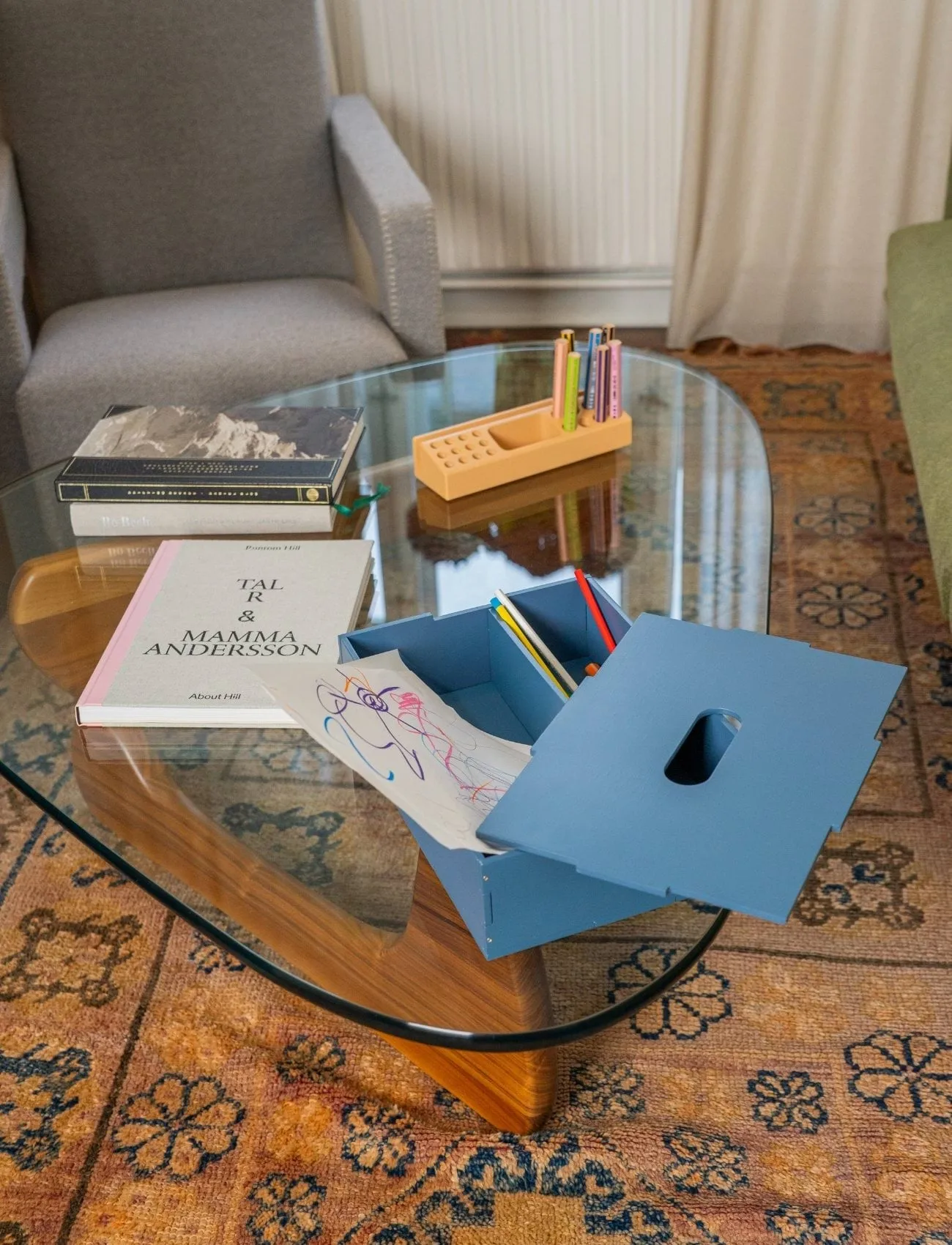 Kiddo Tool Box förvaringslåda, Blå Nofred