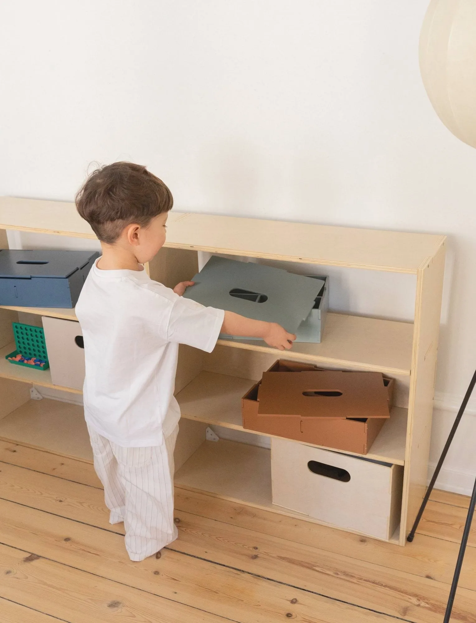 Kiddo Tool Box förvaringslåda, Olivgrön Nofred