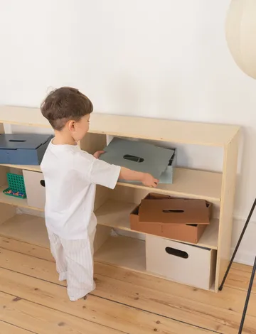 Kiddo Tool Box förvaringslåda - Olivgrön - Nofred