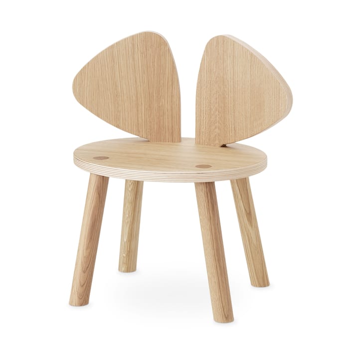 Mouse Chair barnstol - Ek - Nofred