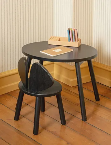 Mouse Chair barnstol - Svart - Nofred