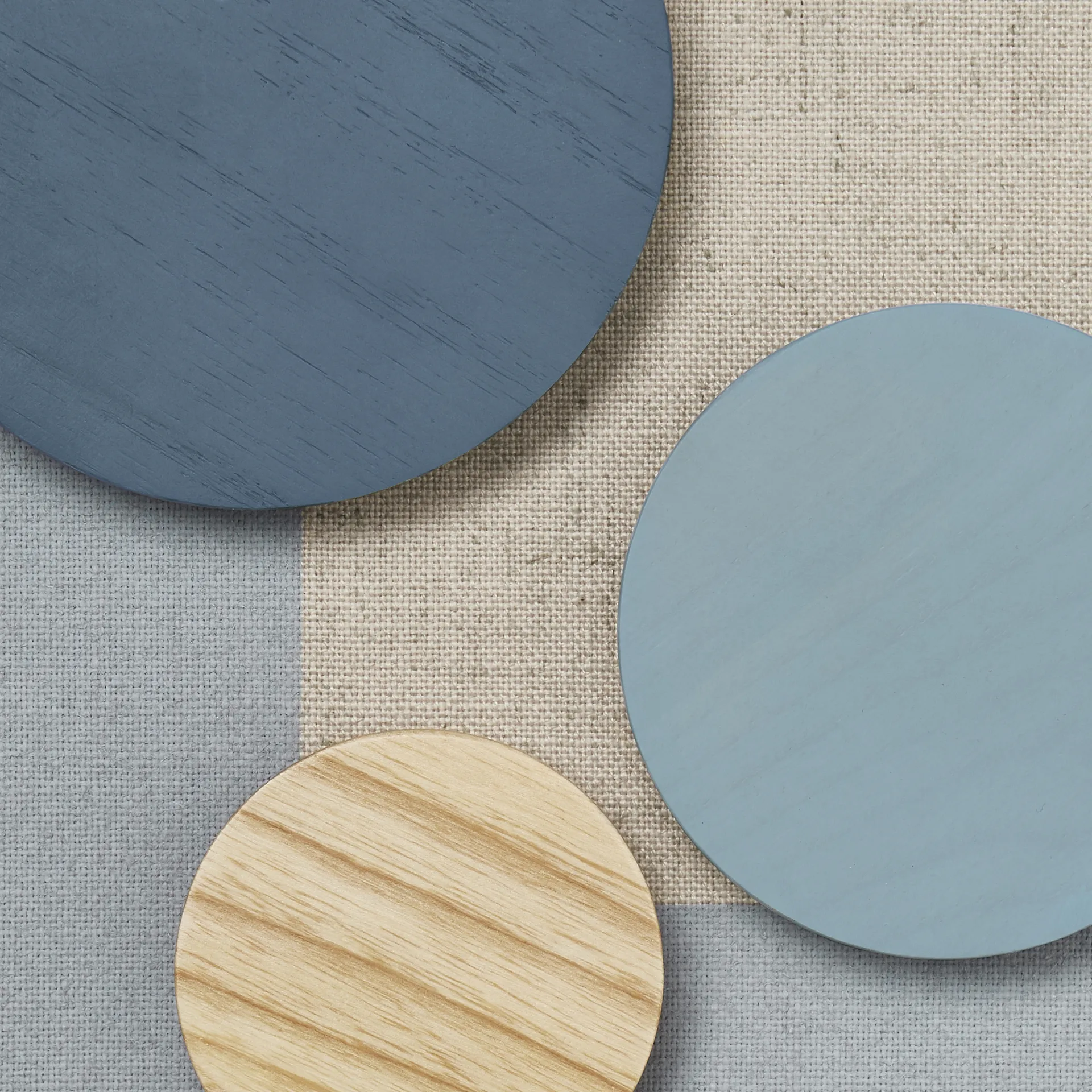 Noticeboard anslagstavla + 3 magneter, Blå Nofred