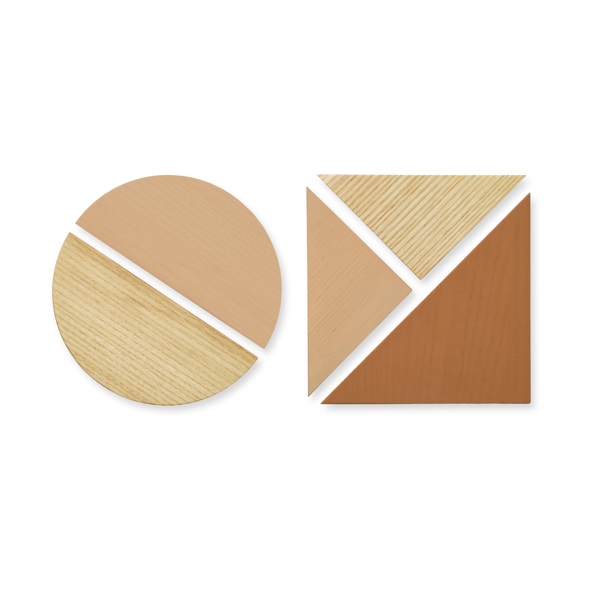 Nofred Pin Magnets magnetset 5 delar Sand | Skandinavisk Design | Boxar & Askar | Beige