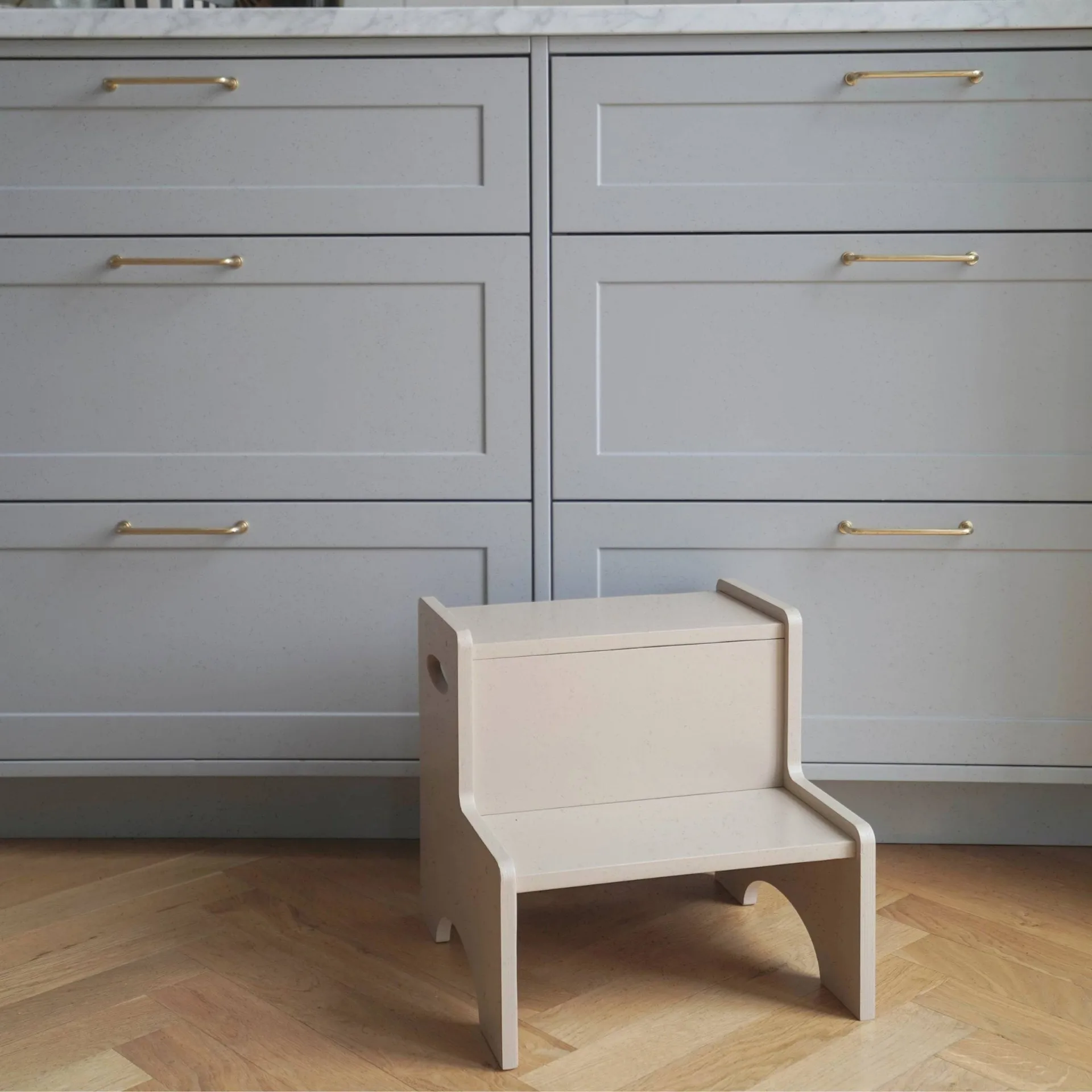 Step Up barnpall, Beige Nofred
