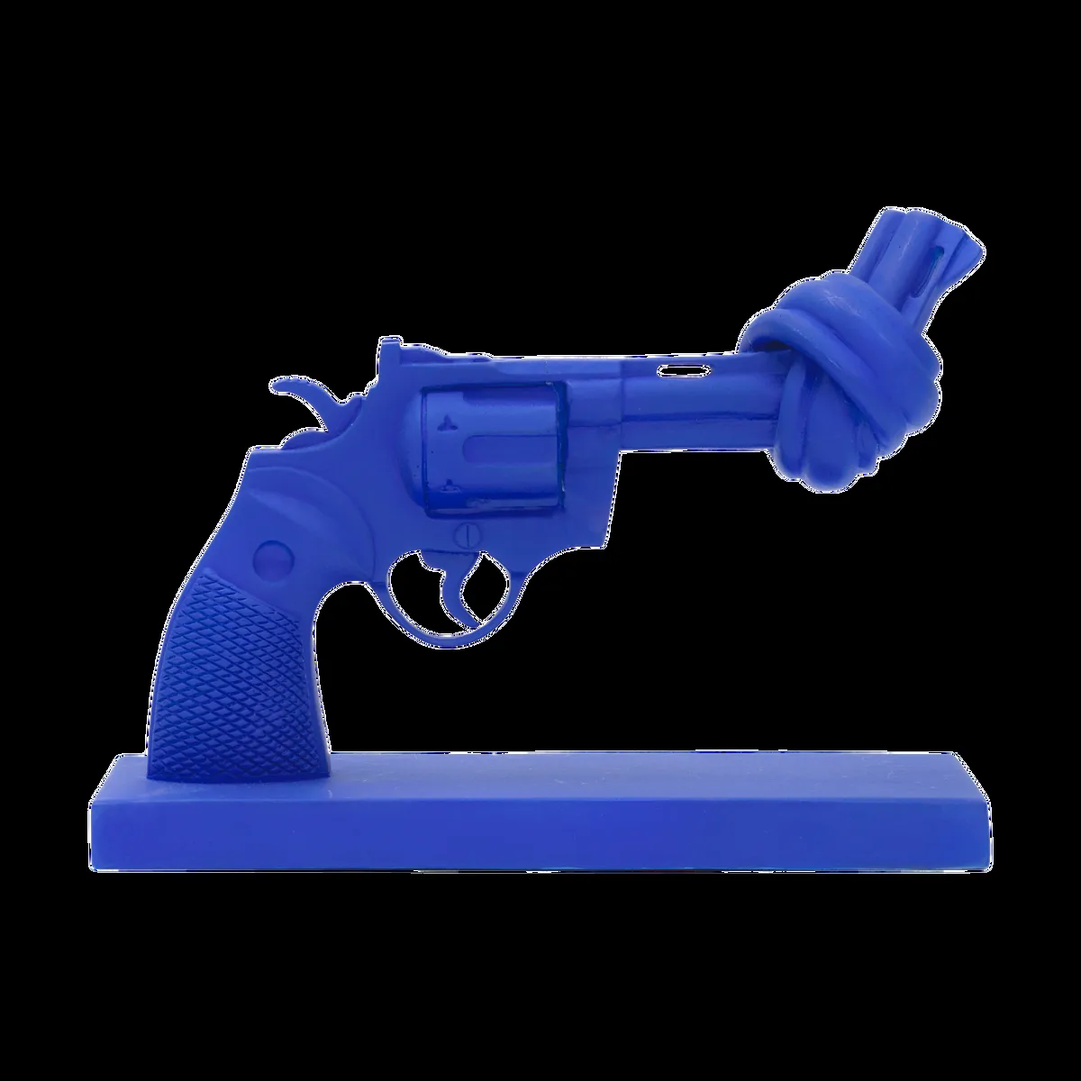 Non Violence Cobolt blue 30 cm Blå
