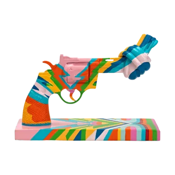 Music for Peace dekoration 30 cm - Multi - Non Violence