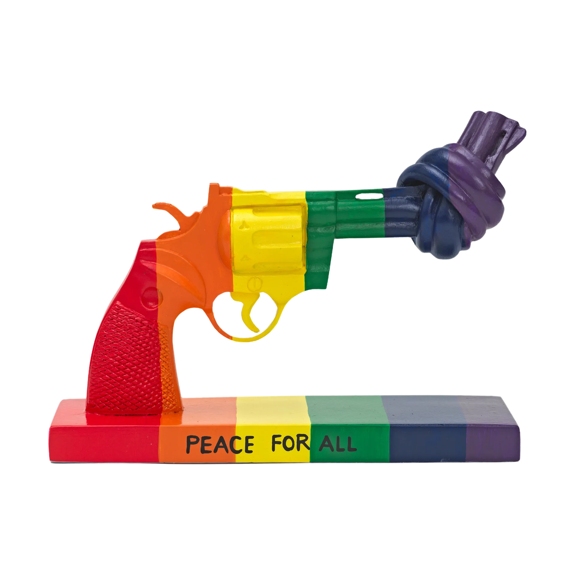 Peace for All dekoration 19 cm, Multi Non Violence