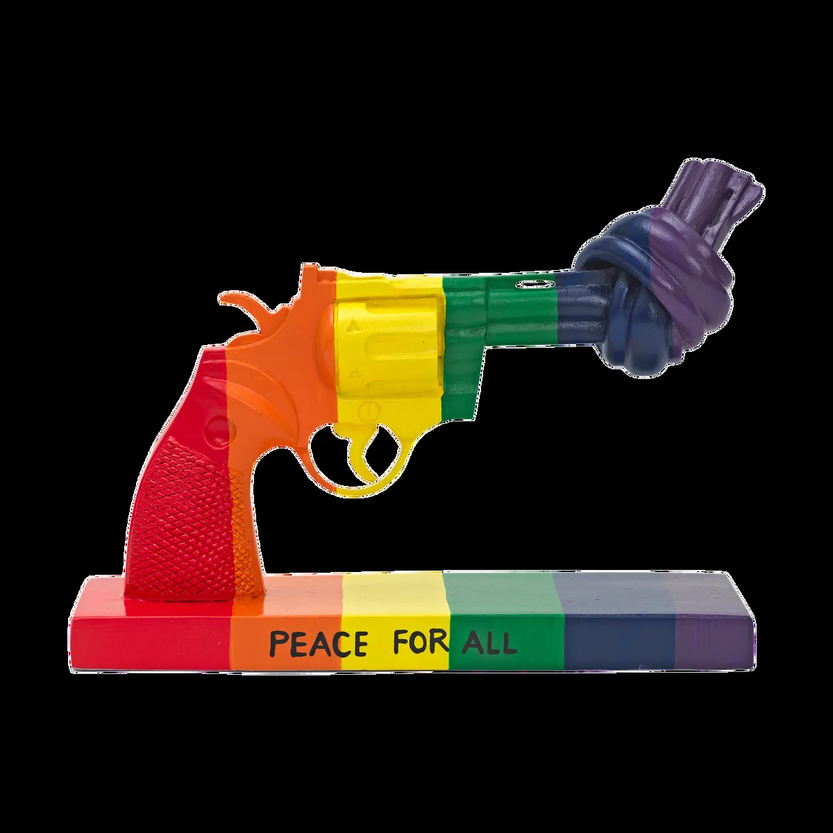 Non Violence Peace for All dekoration 19 cm Multi