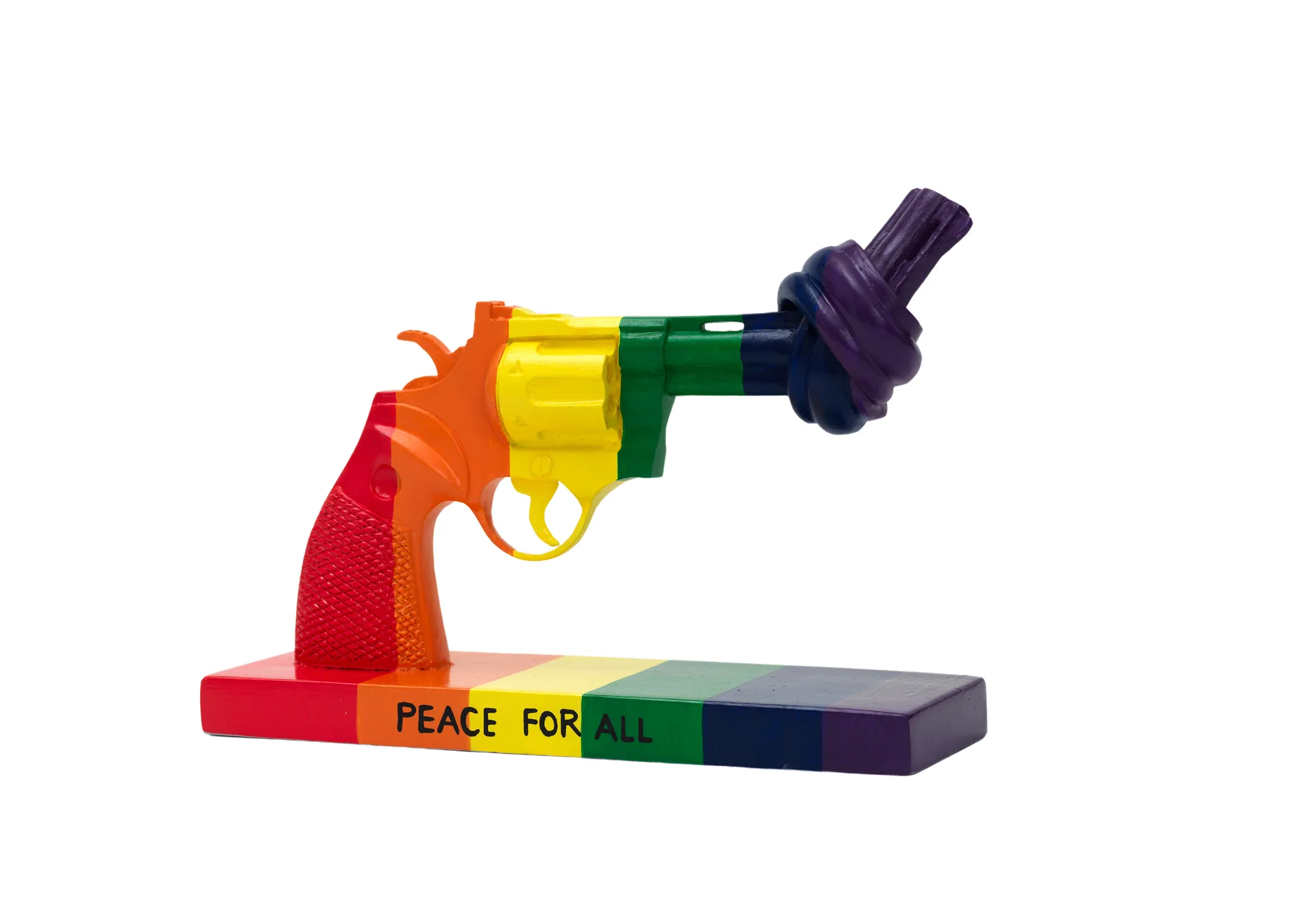 Peace for All dekoration 19 cm, Multi Non Violence