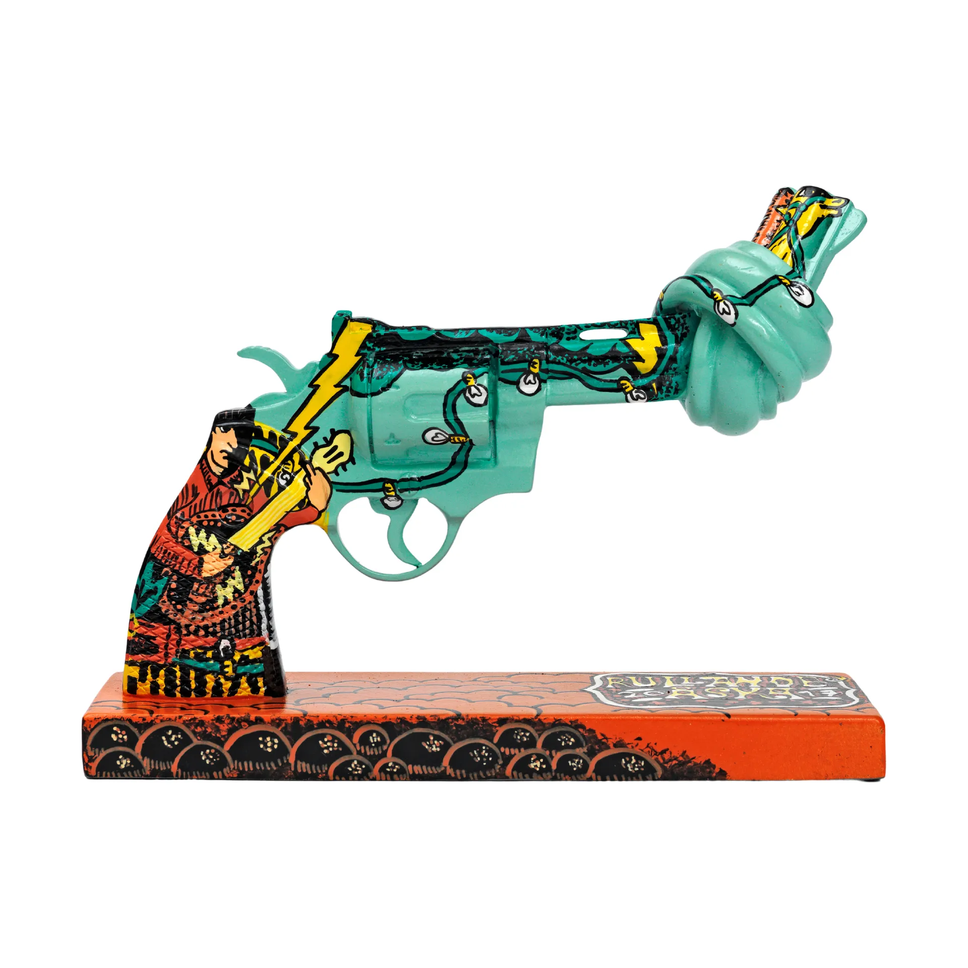 Peace n Luv dekoration 19 cm, Multi Non Violence