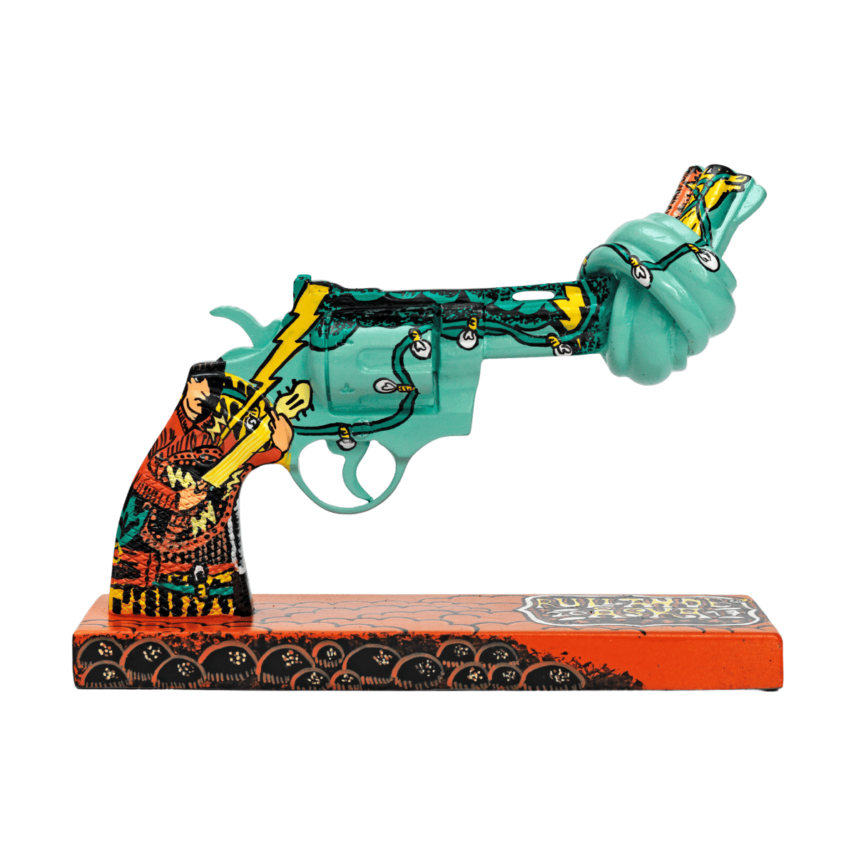 Non Violence Peace n Luv dekoration 40 cm Multi | Skandinavisk Design | Dekorationsdetaljer | Multi