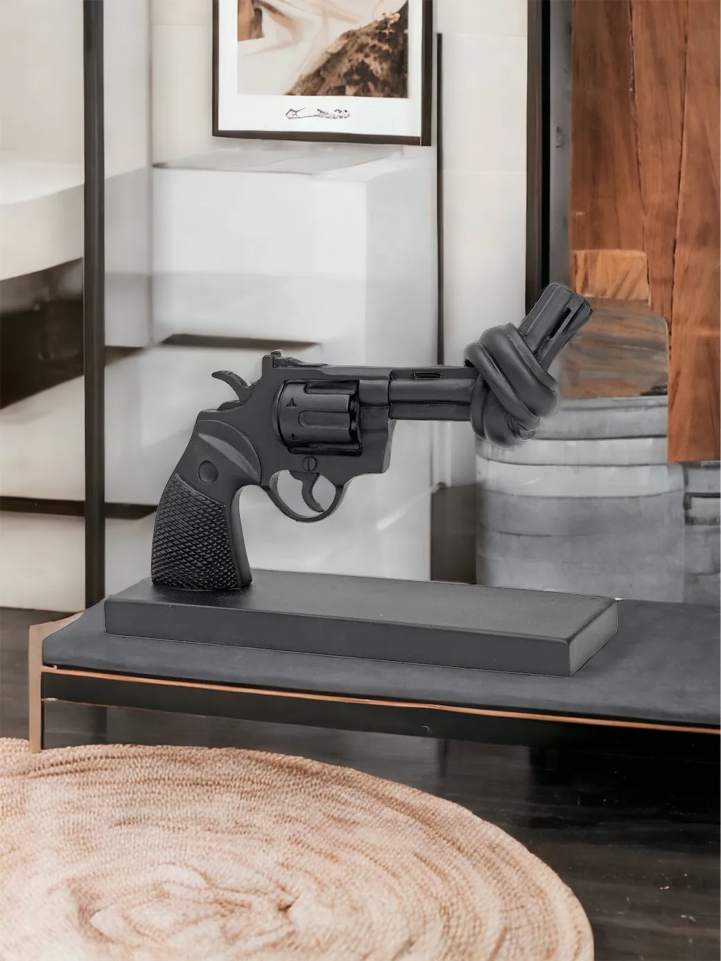 Soft black 19 cm, Svart Non Violence