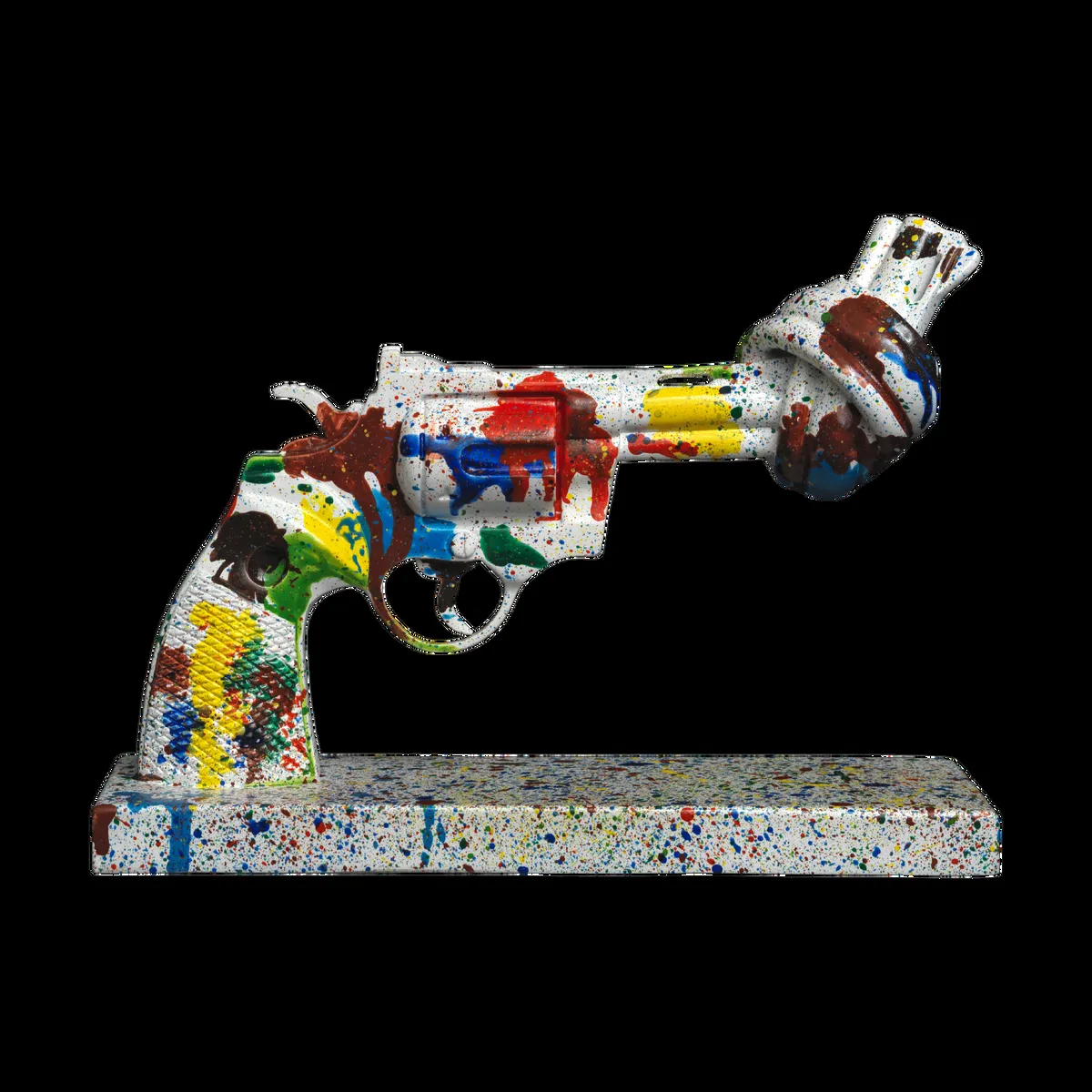 Non Violence Tennis for Peace dekoration 19 cm Multi