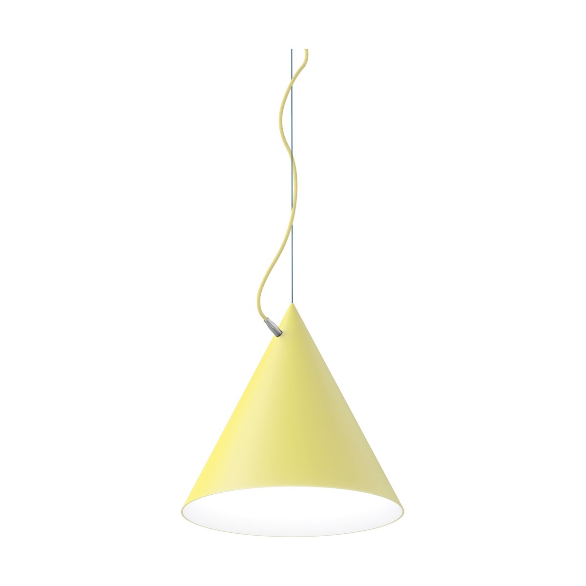 Noon Castor pendel 40 cm Gul-ljusgul-silver | Skandinavisk Design | Taklampor & Pendlar | Gul
