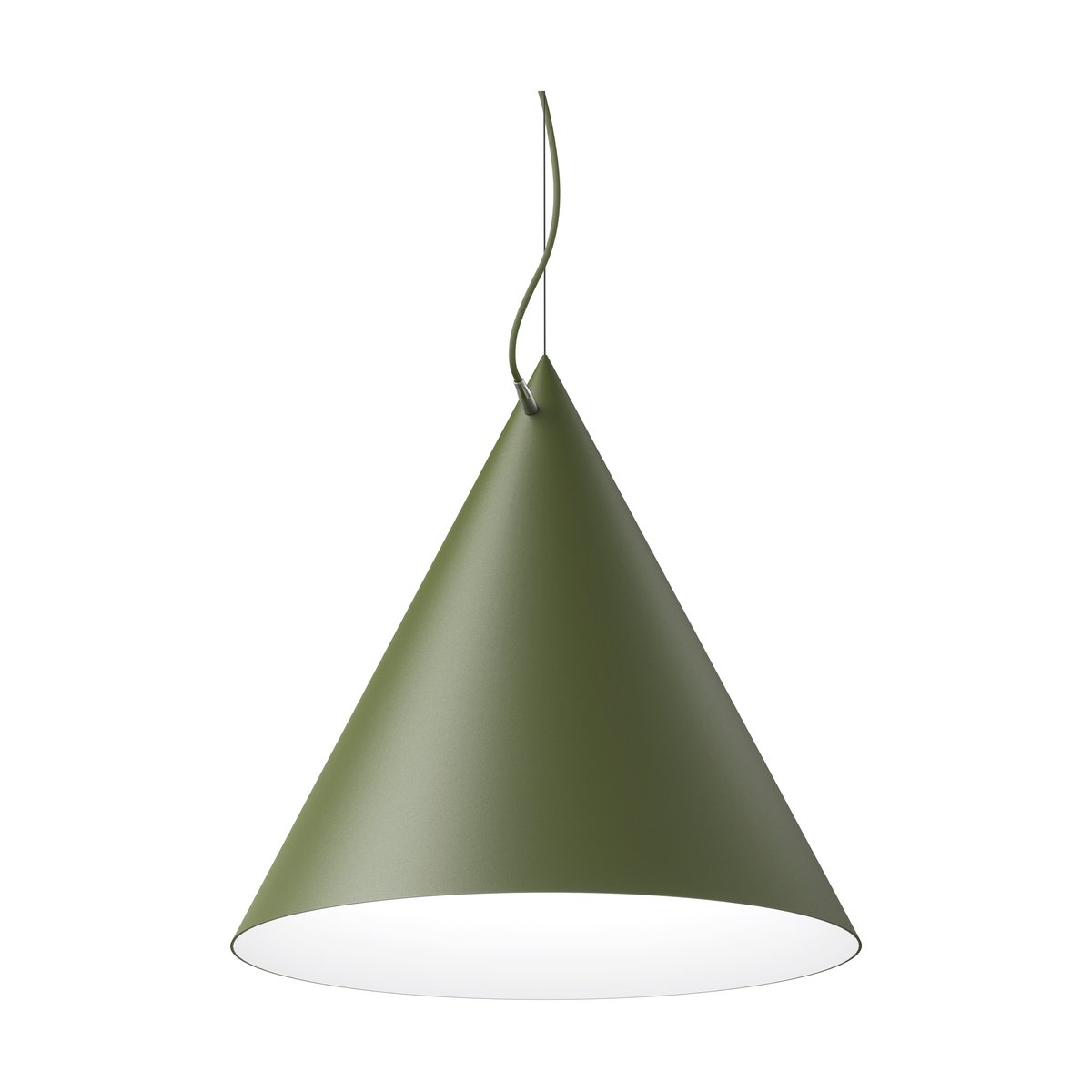 Noon Castor pendel 60 cm Militärgrön-grön-mässing | Skandinavisk Design | Taklampor & Pendlar | Grön
