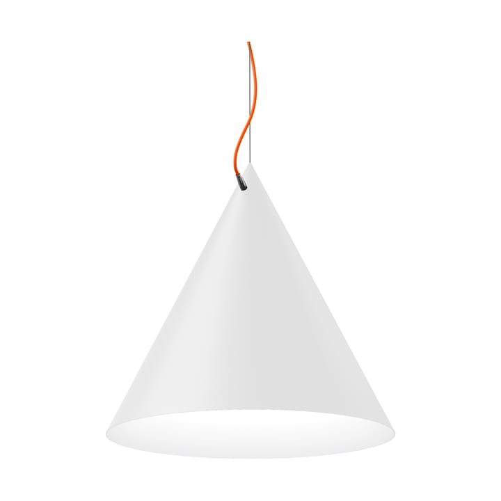 Castor pendel 60 cm - Vit-orange-silver - Noon