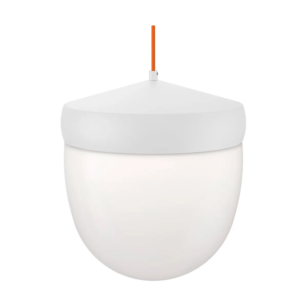 Noon Pan pendel frostad 30 cm Vit-orange