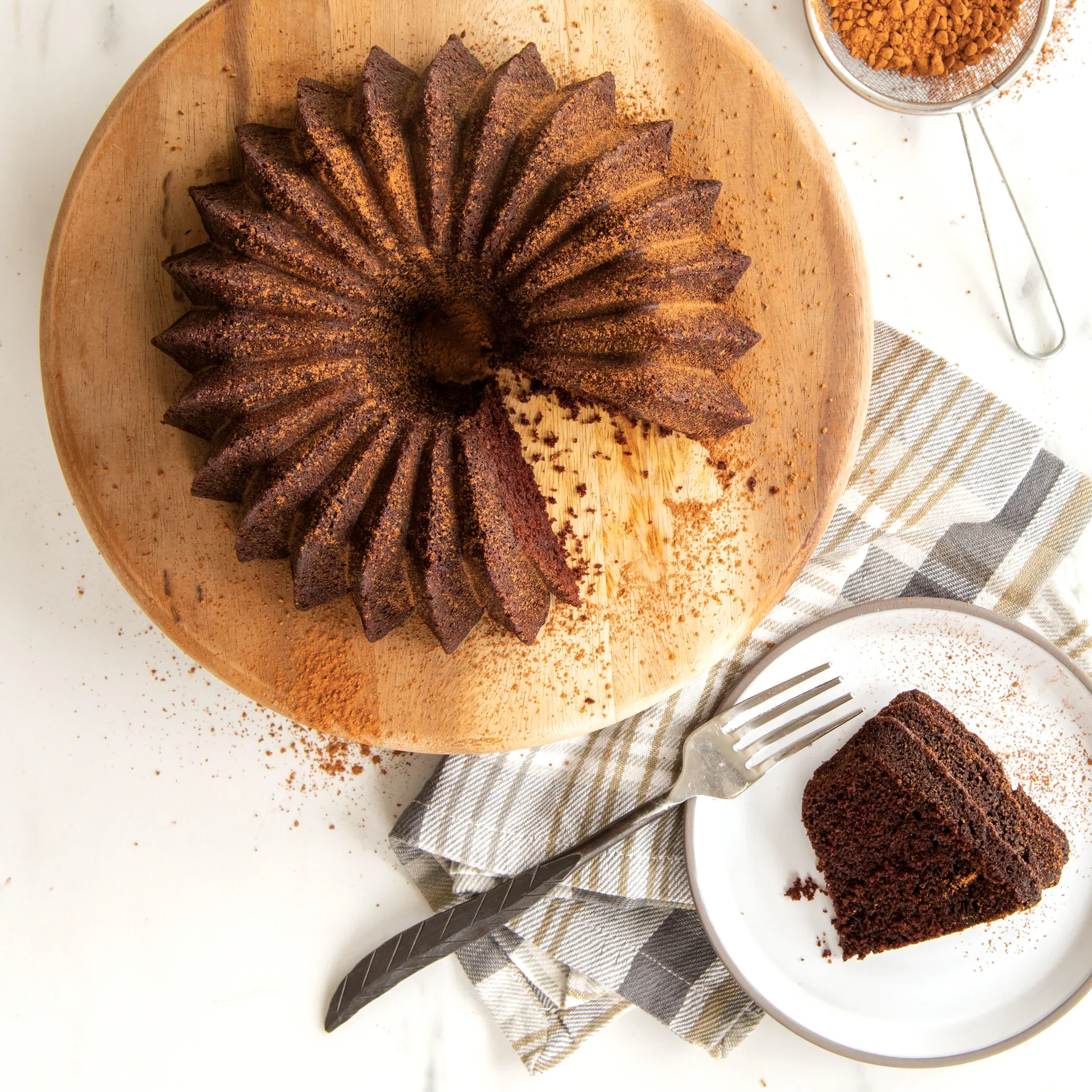 Nordic Ware 5 cup brilliance bundt bakform, 1,2 L Nordic Ware