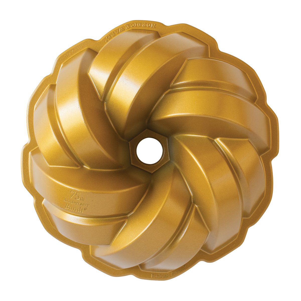 Nordic Ware 75th anniversary braided bundt bakform 2,4 L