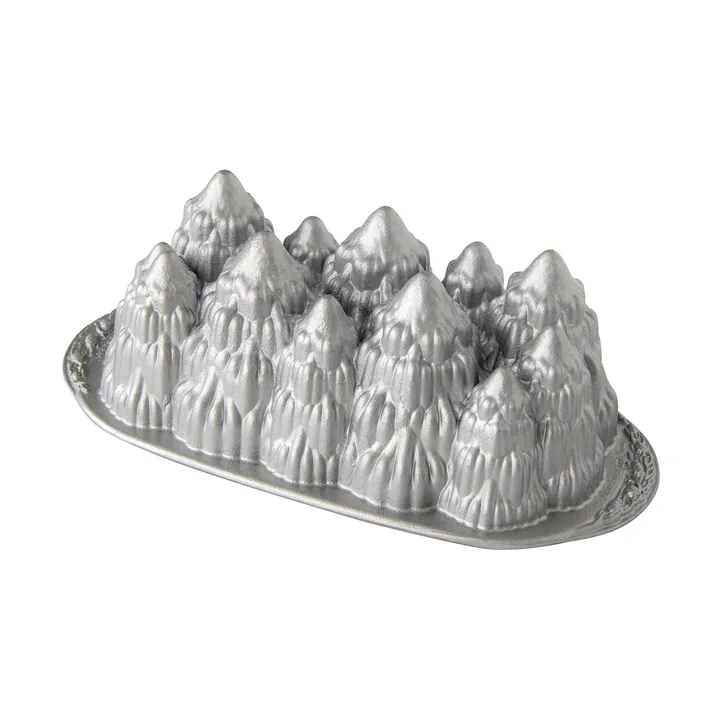 Nordic Ware Alpine forest bakform - Silver - Nordic Ware